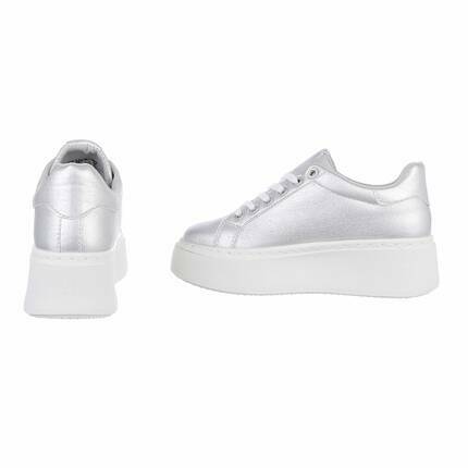 Damen Low-Sneakers - silver