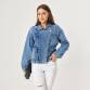 Damen Jeansjacke von Laulia - blue