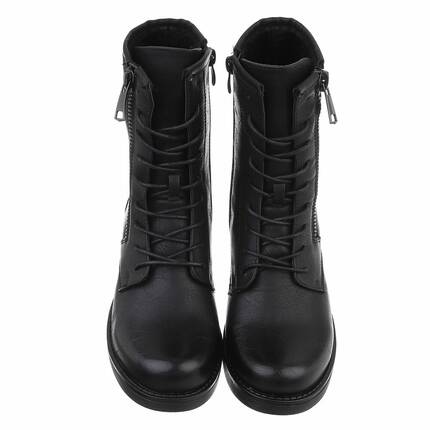 Damen Schnrstiefeletten - black