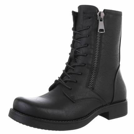 Damen Schnürstiefeletten - black Gr. 36