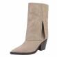 Damen Western- & Bikerboots - beige Gr. 37