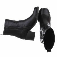 Damen Western- & Bikerboots - black