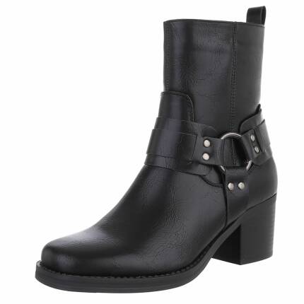 Damen Western- & Bikerboots - black Gr. 39