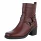 Damen Western- & Bikerboots - wine