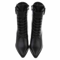 Damen Schnürstiefeletten - black