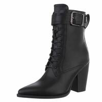 Damen Schnrstiefeletten - black