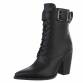 Damen Schnürstiefeletten - black - 12 Paar