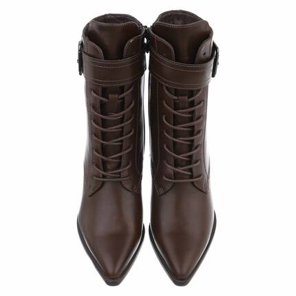 Damen Schnrstiefeletten - brown