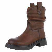 Damen Klassische Stiefeletten - camel