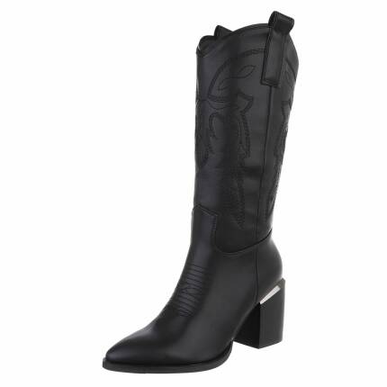 Damen High-Heel Stiefel - black