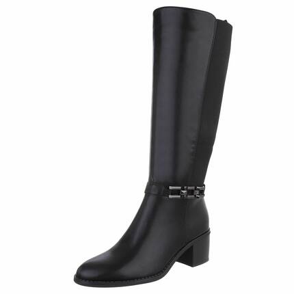 Damen High-Heel Stiefel - black - 12 Paar