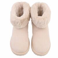 Damen Winterstiefeletten - beige