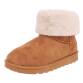 Damen Winterstiefeletten - camel - 12 Paar