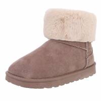 Damen Winterstiefeletten - khaki