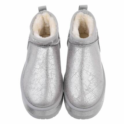 Damen Winterstiefeletten - silver