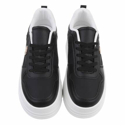 Damen Low-Sneakers - black