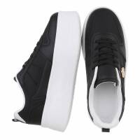 Damen Low-Sneakers - black