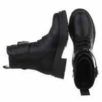 Damen Schnürstiefeletten - black