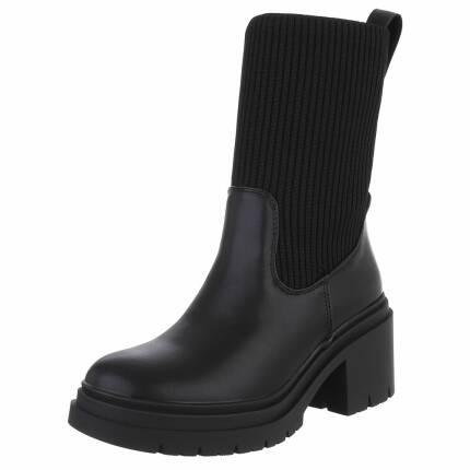 Damen Klassische Stiefeletten - black Gr. 36