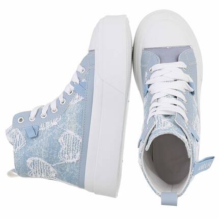 Damen High-Sneakers - blue