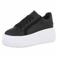 Damen Low-Sneakers - black