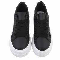 Damen Low-Sneakers - black