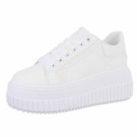 Damen Low-Sneakers - white