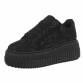 Damen Low-Sneakers - black Gr. 36