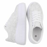 Damen Low-Sneakers - white