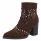 Damen High-Heel Stiefeletten - brown