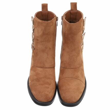 Damen Klassische Stiefeletten - camel