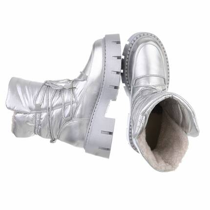 Damen Winterstiefeletten - silver