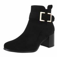 Damen High-Heel Stiefeletten - black