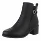 Damen High-Heel Stiefeletten - black