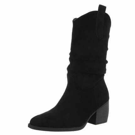 Damen High-Heel Stiefel - black - 12 Paar