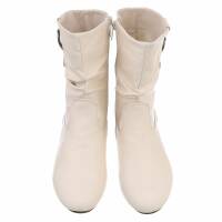 Damen Klassische Stiefeletten - beige