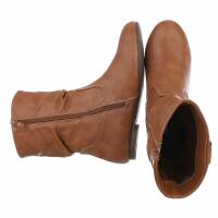 Damen Klassische Stiefeletten - camel