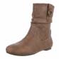 Damen Klassische Stiefeletten - khaki Gr. 37