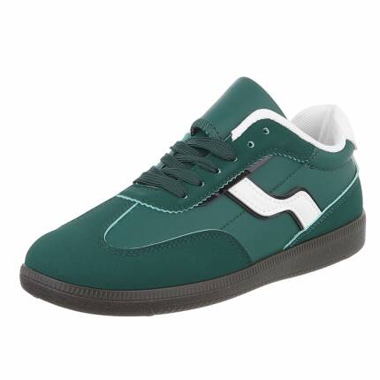 Damen Low-Sneakers - green - 12 Paar