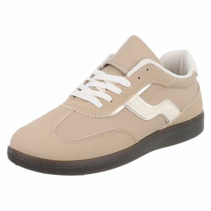 Damen Low-Sneakers - khaki Gr. 36