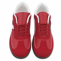 Damen Low-Sneakers - red