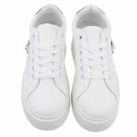 Damen Low-Sneakers - silver