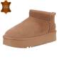 Damen Winterstiefeletten - camel - 12 Paar