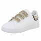 Damen Low-Sneakers - gold Gr. 36