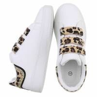 Damen Low-Sneakers - leopard