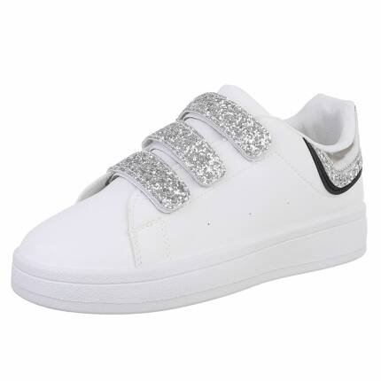 Damen Low-Sneakers - silver Gr. 38