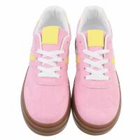 Damen Low-Sneakers - pink