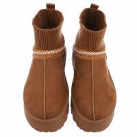 Damen Winterstiefeletten - camel