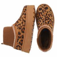 Damen Winterstiefeletten - leoparg