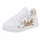 Damen Low-Sneakers - gold Gr. 36